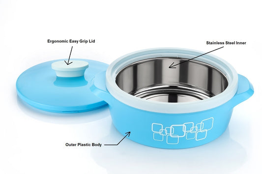 SKY BLUE CASSEROLE SET OF 3