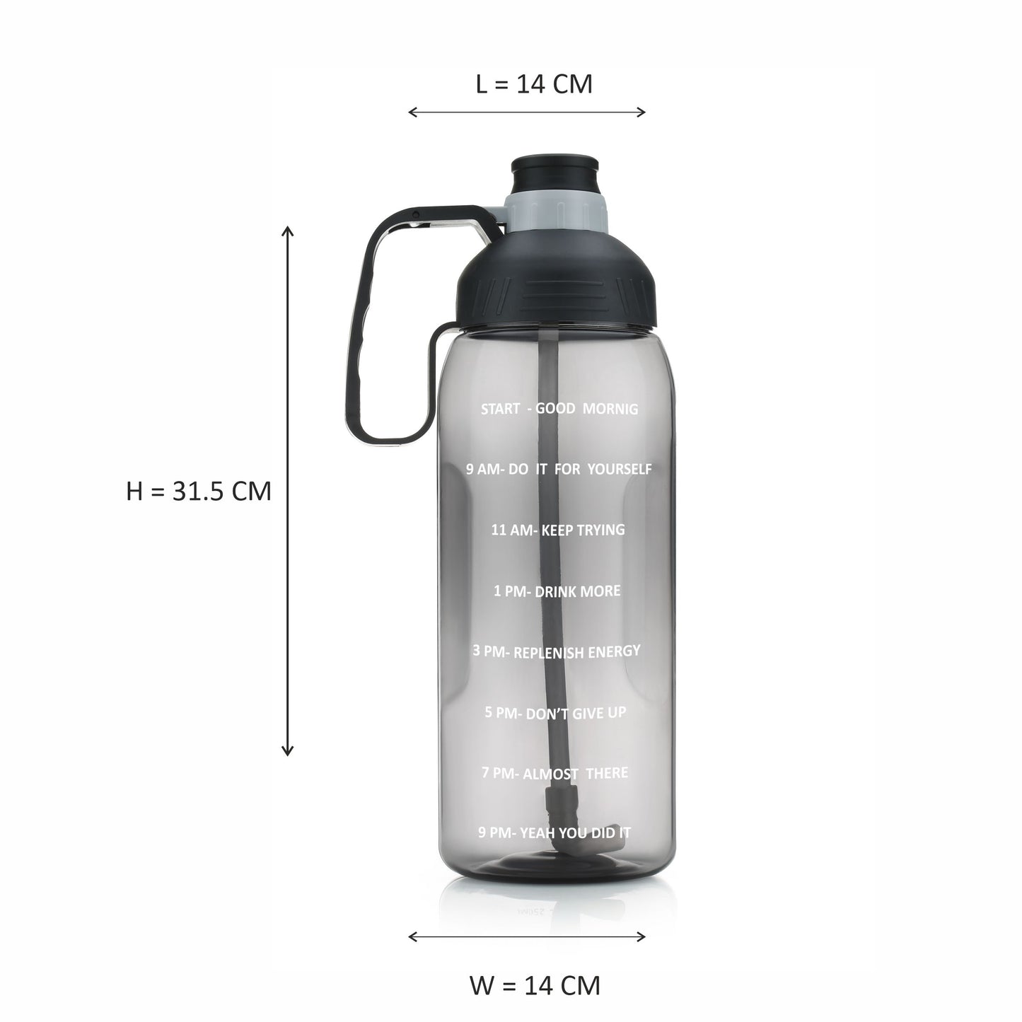 Aqua water bottle